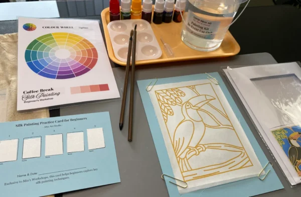 Silk Painting All-in- One Business Starter Kit – Learn, Teach & Earn