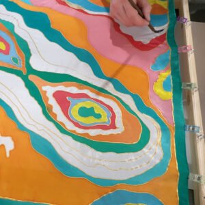 Premium Silk Scarf Painting – 6-Session Beginners Course