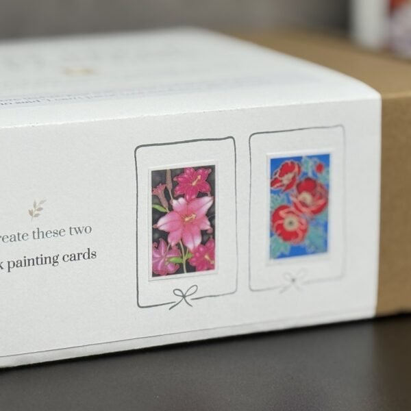 coffee-break-silk-painting-kit-designs-pink-lily-and-red-poppies_IMG_3884 Pink Lily + Red Poppies