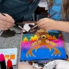coffee-break-silk-painting-kit-painting-stag-on-silk Parent & Child Kit